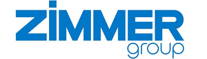 blauer zweizeiliger Schriftzug Zimmer group 